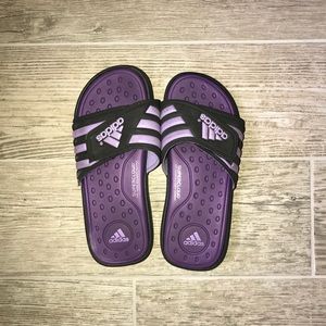 adidas | Shoes | Purple Adidas Slides 